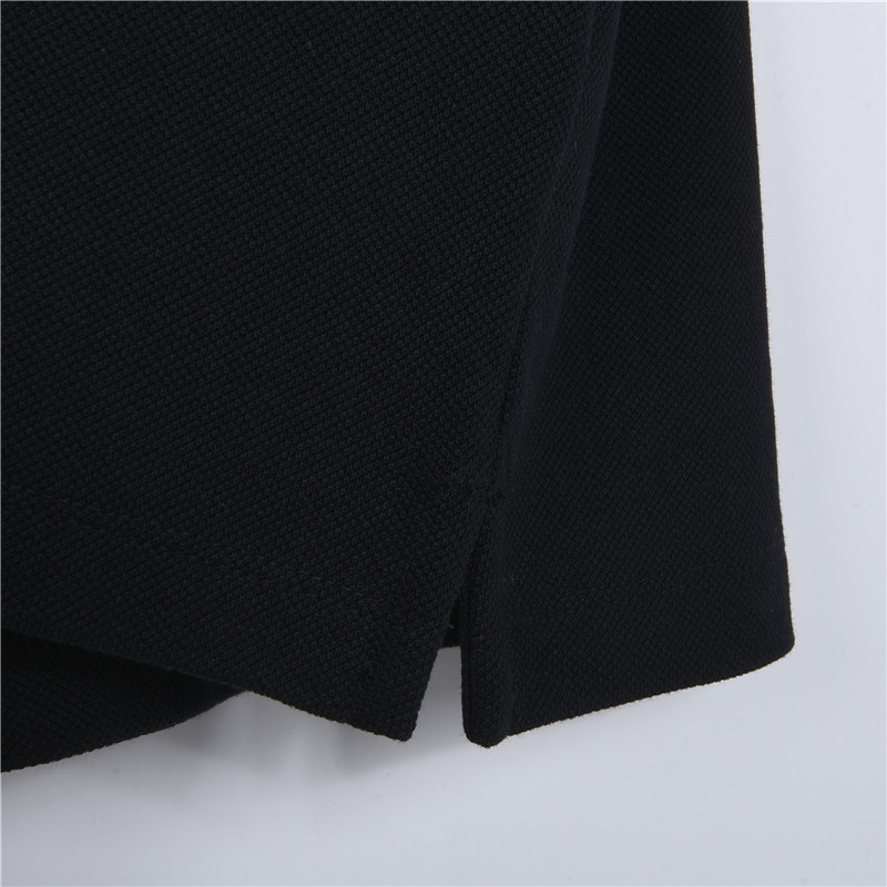 Moncler/蒙口 26SS织带门禁经典胸口Logo短袖Polo衫 黑色 白色 蓝色