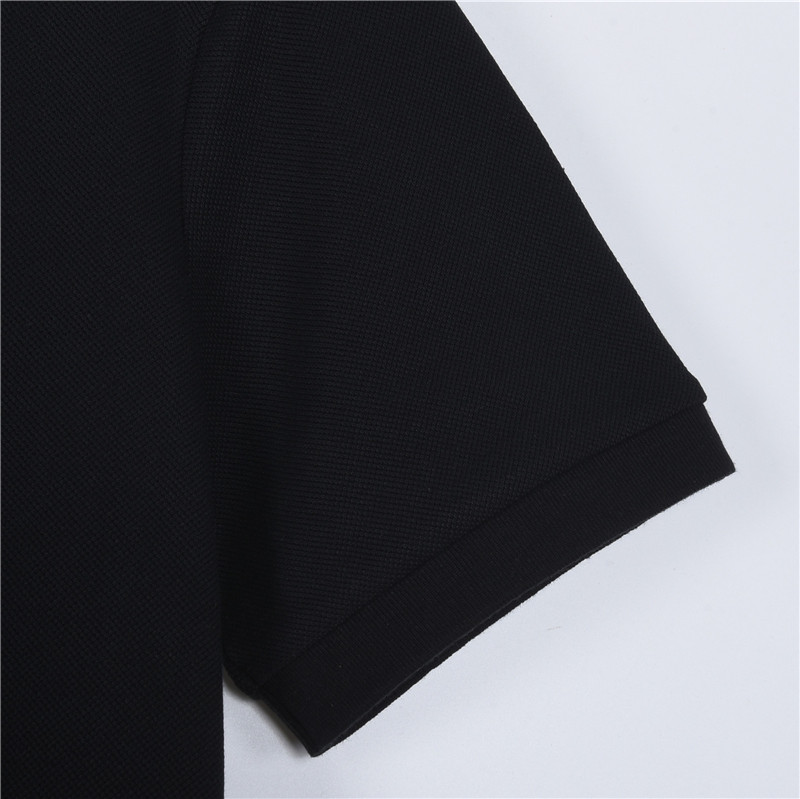 Moncler/蒙口 26SS织带门禁经典胸口Logo短袖Polo衫 黑色 白色 蓝色