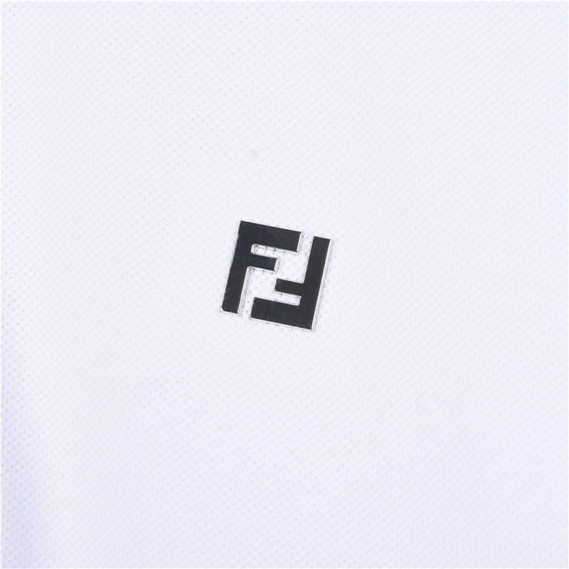 Fendi/芬迪 26SS双F金属Logo短袖Polo衫-Top High Quatity Cheap Sneakers Fashion Clothing Clothes Bags handbags Shoes of all Brand wholesale With The best Quality And Beautiful Price from China Factory Chinese suppliers wholesaler seller Fendi/芬迪 26SS双F金属Logo短袖Polo衫