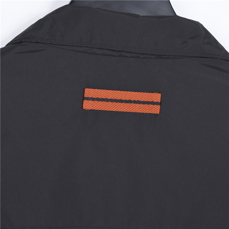 Zegna/杰尼亚 26SS胸口刺绣字母翻领薄外套 黑色 米白-莆田鞋,莆田鞋货源,高仿鞋,高仿鞋货源,安福档口,莆田高仿鞋,莆田鞋批发,高仿鞋批发,莆田高仿运动鞋,高仿运动鞋,莆田运动鞋 Zegna/杰尼亚 26SS胸口刺绣字母翻领薄外套 黑色 米白
