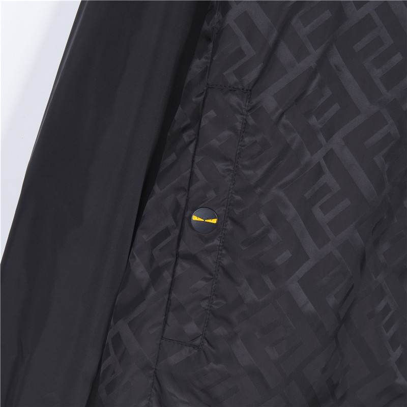 Fendi/芬迪 26SS双F满印袖子拼接连帽薄外套-Top High Quatity Cheap Sneakers Fashion Clothing Clothes Bags handbags Shoes of all Brand wholesale With The best Quality And Beautiful Price from China Factory Chinese suppliers wholesaler seller Fendi/芬迪 26SS双F满印袖子拼接连帽薄外套