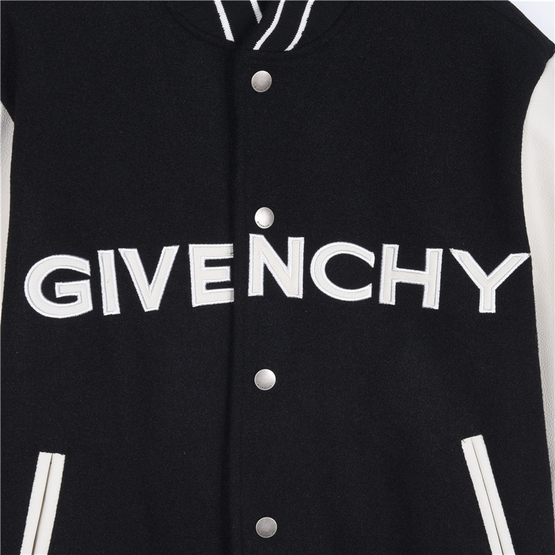 Givenchy/纪梵希 22S秋冬新款棒球服外套 黑色-Top High Quatity Cheap Sneakers Fashion Clothing Clothes Bags handbags Shoes of all Brand wholesale With The best Quality And Beautiful Price from China Factory Chinese suppliers wholesaler seller Givenchy/纪梵希 22S秋冬新款棒球服外套 黑色