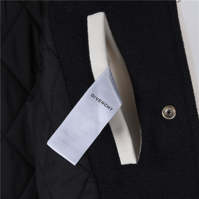 Givenchy/纪梵希 22S秋冬新款棒球服外套 黑色-Top High Quatity Cheap Sneakers Fashion Clothing Clothes Bags handbags Shoes of all Brand wholesale With The best Quality And Beautiful Price from China Factory Chinese suppliers wholesaler seller Givenchy/纪梵希 22S秋冬新款棒球服外套 黑色