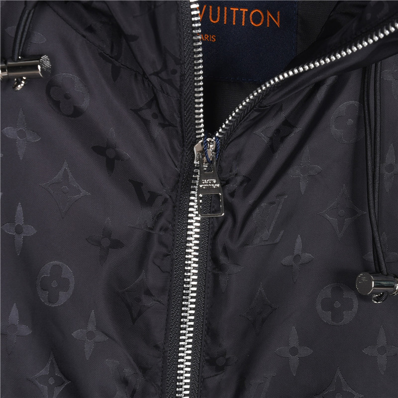 LouisVuitton/路易威登 26SS老花满印袖子拼接连帽薄外套-莆田鞋,莆田鞋货源,高仿鞋,高仿鞋货源,安福档口,莆田高仿鞋,莆田鞋批发,高仿鞋批发,莆田高仿运动鞋,高仿运动鞋,莆田运动鞋 LouisVuitton/路易威登 26SS老花满印袖子拼接连帽薄外套