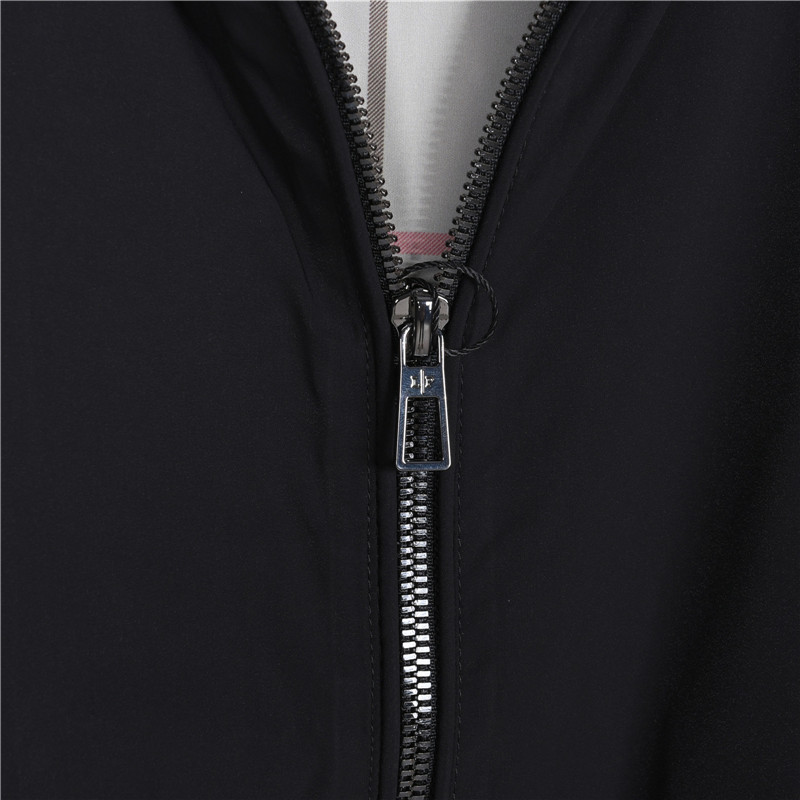 LoroPiana/诺悠翩雅 轻奢休闲风连帽薄外套 黑色 绿灰