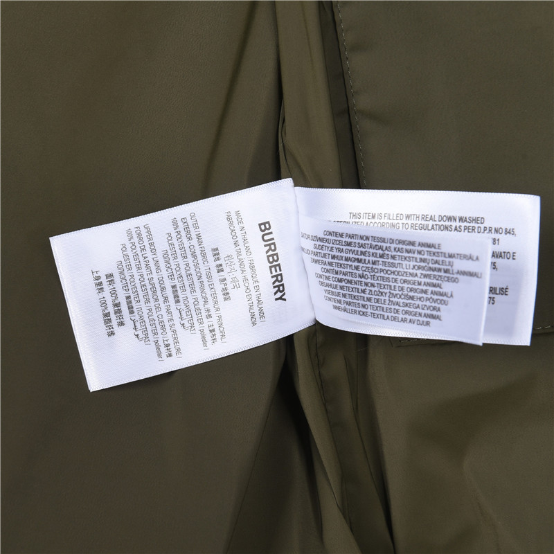 Burberry 巴宝莉26SS轻机能风刺绣战马翻领薄外套