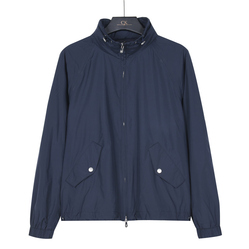 BrunelloCucinelli/布鲁奈罗.库奇内利 简约休闲风连帽薄外套 米白 藏青-Top High Quatity Cheap Sneakers Fashion Clothing Clothes Bags handbags Shoes of all Brand wholesale With The best Quality And Beautiful Price from China Factory Chinese suppliers wholesaler seller BrunelloCucinelli/布鲁奈罗.库奇内利 简约休闲风连帽薄外套 米白 藏青