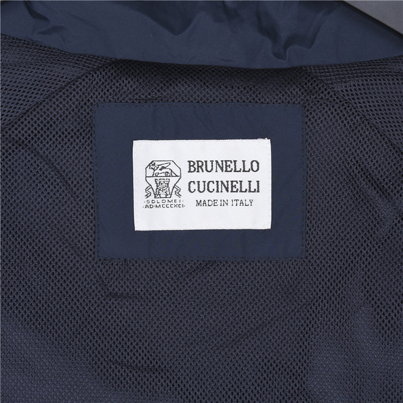 BrunelloCucinelli/布鲁奈罗.库奇内利 简约休闲风连帽薄外套 米白 藏青-Top High Quatity Cheap Sneakers Fashion Clothing Clothes Bags handbags Shoes of all Brand wholesale With The best Quality And Beautiful Price from China Factory Chinese suppliers wholesaler seller BrunelloCucinelli/布鲁奈罗.库奇内利 简约休闲风连帽薄外套 米白 藏青