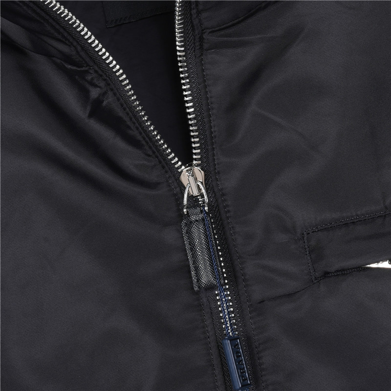 Prada/普拉达 26SSS胸口拉链口袋连帽薄外套 黑色 藏青-Chinese UA Cheap High Quatity Brand Clothes Bags handbags Sneakers wholesale wholesaler seller from China Factory suppliers Fashion Clothing Shoes best Quality Beautiful Price Prada/普拉达 26SSS胸口拉链口袋连帽薄外套 黑色 藏青