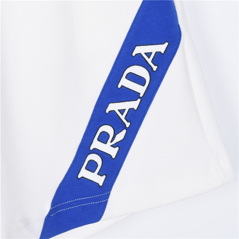 Prada/普拉达 26SS斜纹字母休闲短裤 黑色 白色-莆田鞋,莆田鞋货源,高仿鞋,高仿鞋货源,安福档口,莆田高仿鞋,莆田鞋批发,高仿鞋批发,莆田高仿运动鞋,高仿运动鞋,莆田运动鞋 Prada/普拉达 26SS斜纹字母休闲短裤 黑色 白色