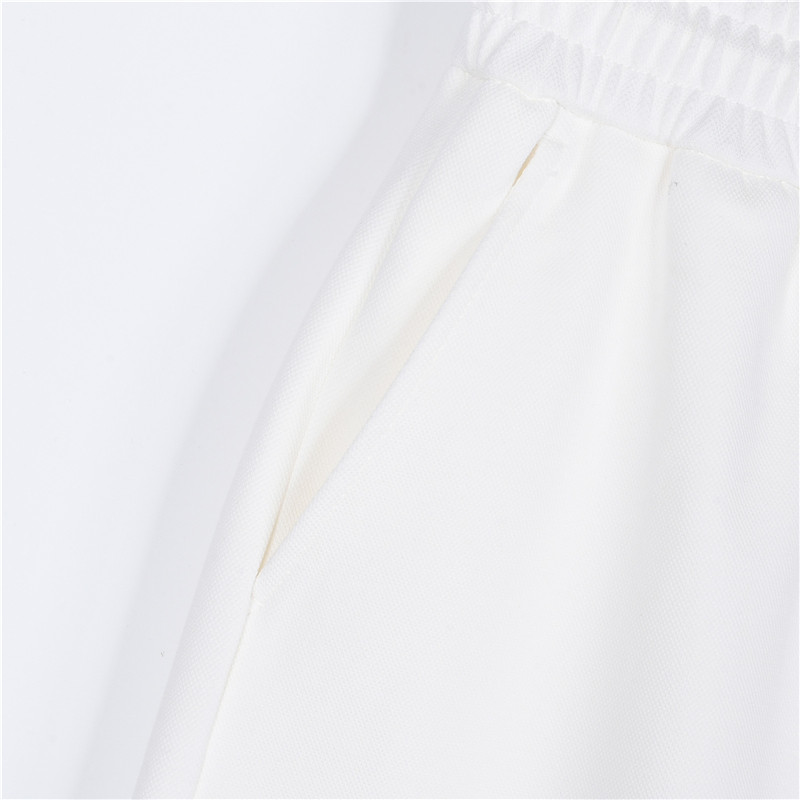 Prada/普拉达 26SS斜纹字母休闲短裤 黑色 白色-莆田鞋,莆田鞋货源,高仿鞋,高仿鞋货源,安福档口,莆田高仿鞋,莆田鞋批发,高仿鞋批发,莆田高仿运动鞋,高仿运动鞋,莆田运动鞋 Prada/普拉达 26SS斜纹字母休闲短裤 黑色 白色