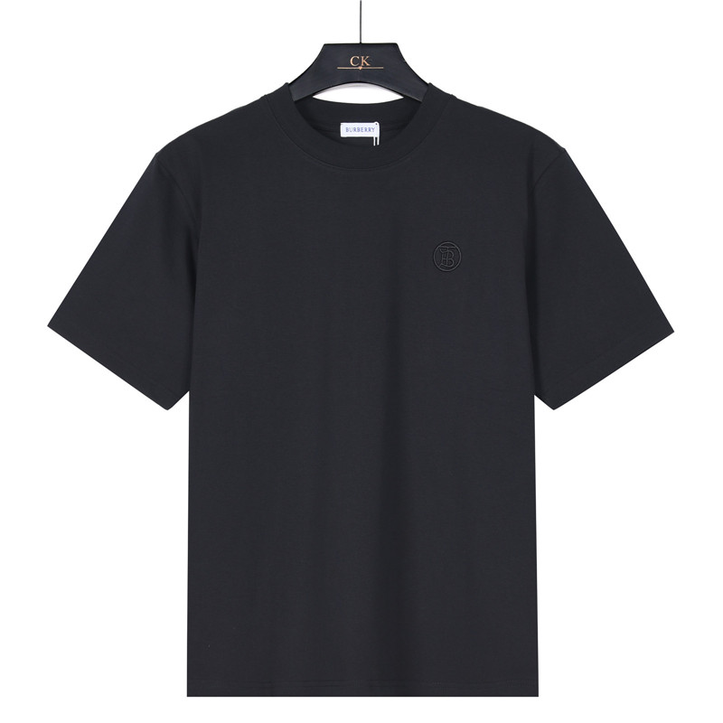 Burberry/巴宝莉 基础刺绣字母圈B短袖 黑色 白色-莆田鞋,莆田鞋货源,高仿鞋,高仿鞋货源,安福档口,莆田高仿鞋,莆田鞋批发,高仿鞋批发,莆田高仿运动鞋,高仿运动鞋,莆田运动鞋 Burberry/巴宝莉 基础刺绣字母圈B短袖 黑色 白色