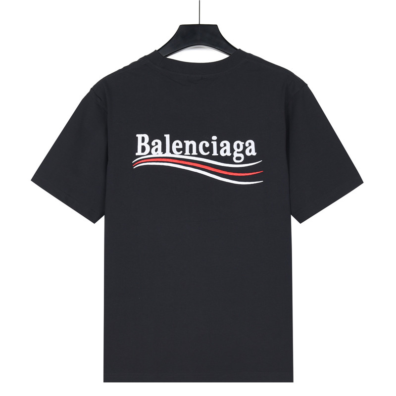 Balenciaga/巴黎世家 经典可乐刺绣短袖 黑色 白色-Top High Quatity Cheap Sneakers Fashion Clothing Clothes Bags handbags Shoes of all Brand wholesale With The best Quality And Beautiful Price from China Factory Chinese suppliers wholesaler seller Balenciaga/巴黎世家 经典可乐刺绣短袖 黑色 白色