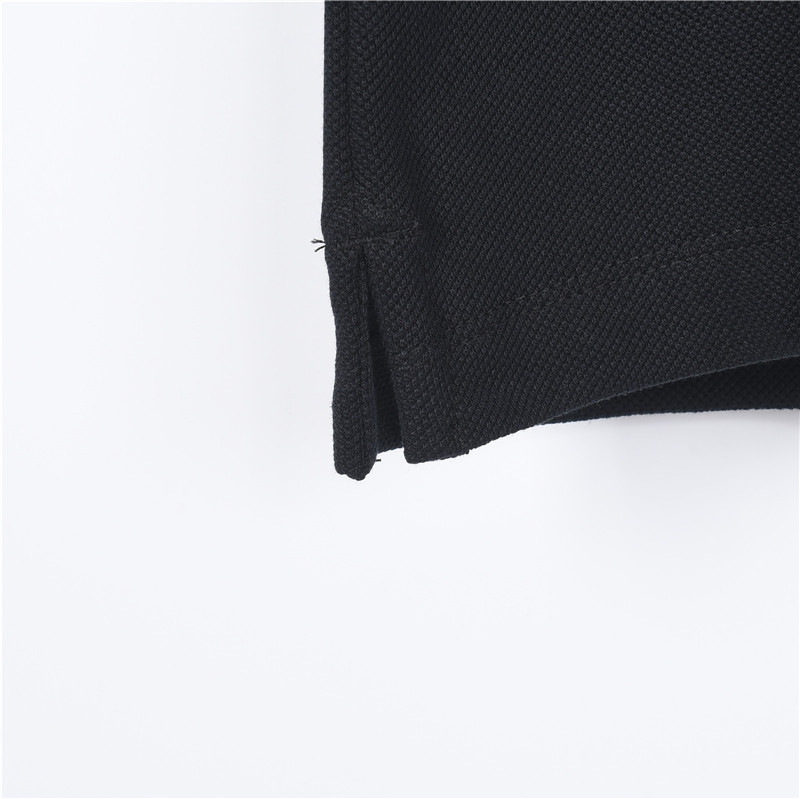 Burberry/巴宝莉 胸前刺绣战马翻领撞色短袖Polo衫 黑色 白色-Top High Quatity Cheap Sneakers Fashion Clothing Clothes Bags handbags Shoes of all Brand wholesale With The best Quality And Beautiful Price from China Factory Chinese suppliers wholesaler seller Burberry/巴宝莉 胸前刺绣战马翻领撞色短袖Polo衫 黑色 白色