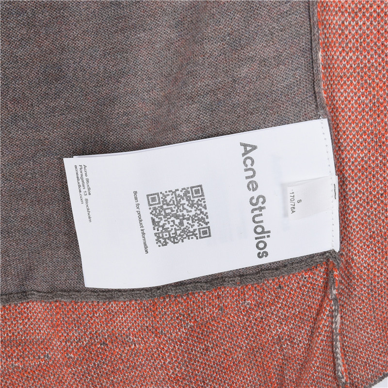 AcneStudios 假两件羊绒针织翻领Polo衫-Chinese UA Cheap High Quatity Brand Clothes Bags handbags Sneakers wholesale wholesaler seller from China Factory suppliers Fashion Clothing Shoes best Quality Beautiful Price AcneStudios 假两件羊绒针织翻领Polo衫