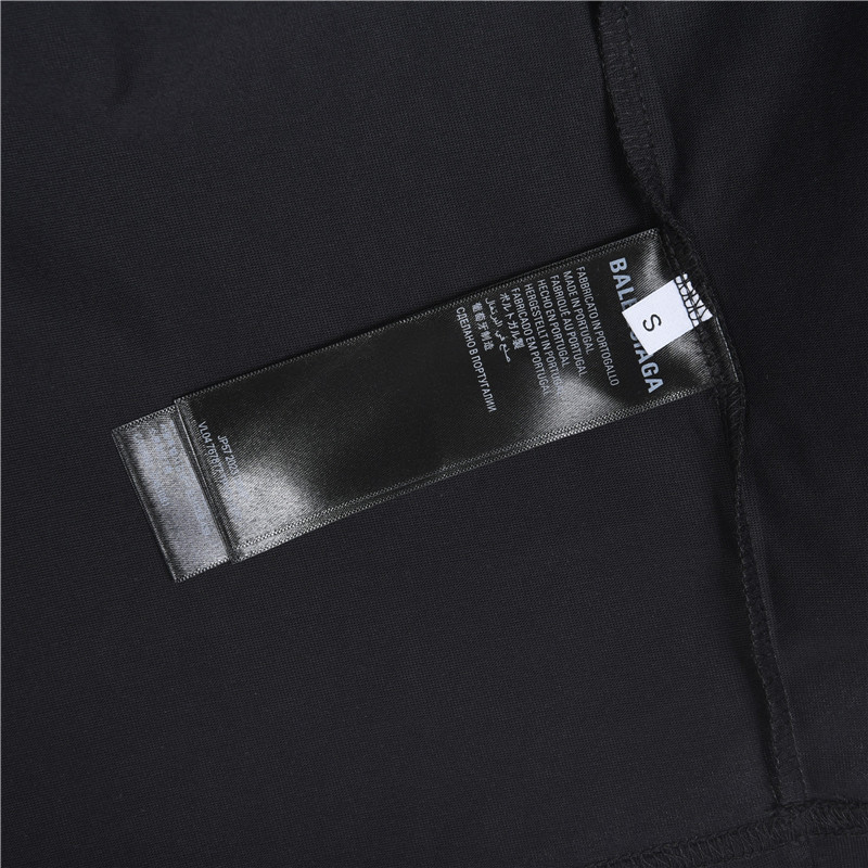 Balenciaga/巴黎世家 3M刺绣字母短袖T恤 黑色 白色-Chinese UA Cheap High Quatity Brand Clothes Bags handbags Sneakers wholesale wholesaler seller from China Factory suppliers Fashion Clothing Shoes best Quality Beautiful Price Balenciaga/巴黎世家 3M刺绣字母短袖T恤 黑色 白色