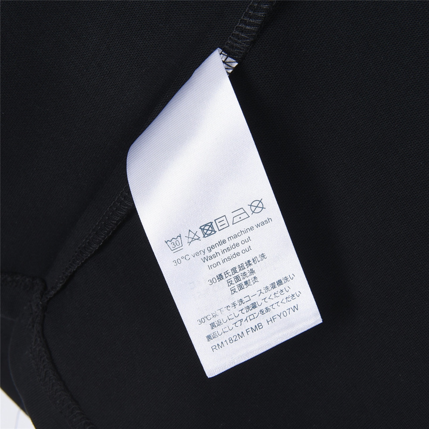 LouisVuitton/路易威登 26SS素描四叶草logo印花短袖T恤 黑色 白色 LouisVuitton/路易威登 26SS素描四叶草logo印花短袖T恤 黑色 白色