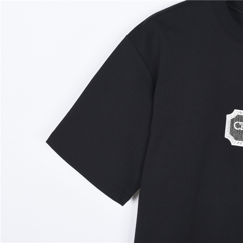Dior/迪奥 刺绣银标logo短袖 夏季渠道限定新款-Top High Quatity Cheap Sneakers Fashion Clothing Clothes Bags handbags Shoes of all Brand wholesale With The best Quality And Beautiful Price from China Factory Chinese suppliers wholesaler seller Dior/迪奥 刺绣银标logo短袖 夏季渠道限定新款