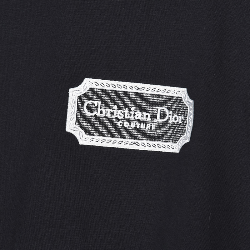 Dior/迪奥 刺绣银标logo短袖 夏季渠道限定新款-Top High Quatity Cheap Sneakers Fashion Clothing Clothes Bags handbags Shoes of all Brand wholesale With The best Quality And Beautiful Price from China Factory Chinese suppliers wholesaler seller Dior/迪奥 刺绣银标logo短袖 夏季渠道限定新款