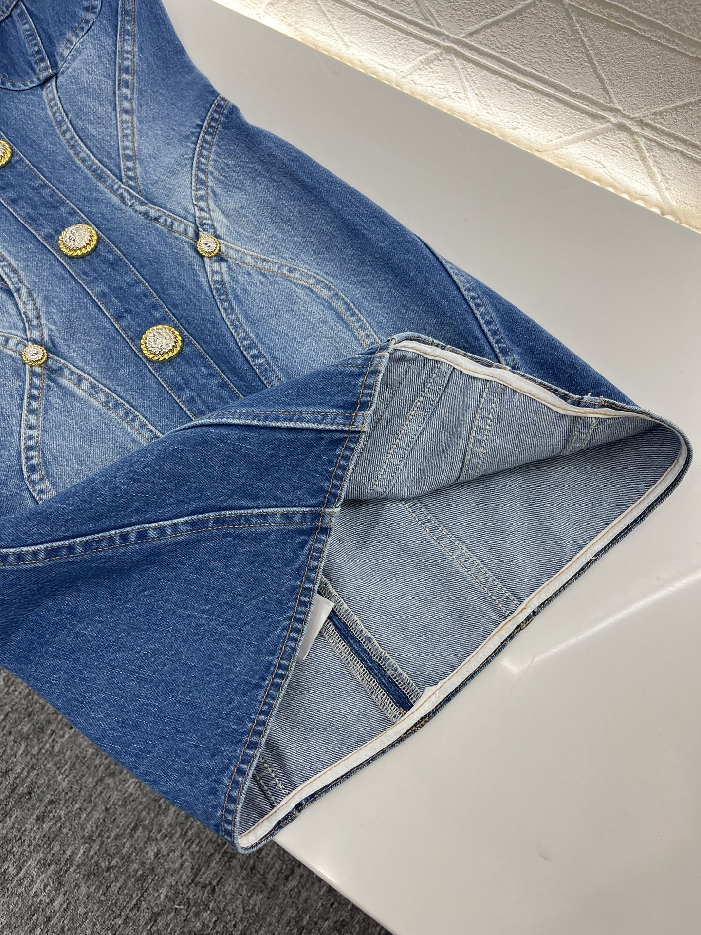 2024 Balmai Women’s Suit & Cowboy Vest, Custom YB Cotton Jeans, High Version SML. - 图片 6