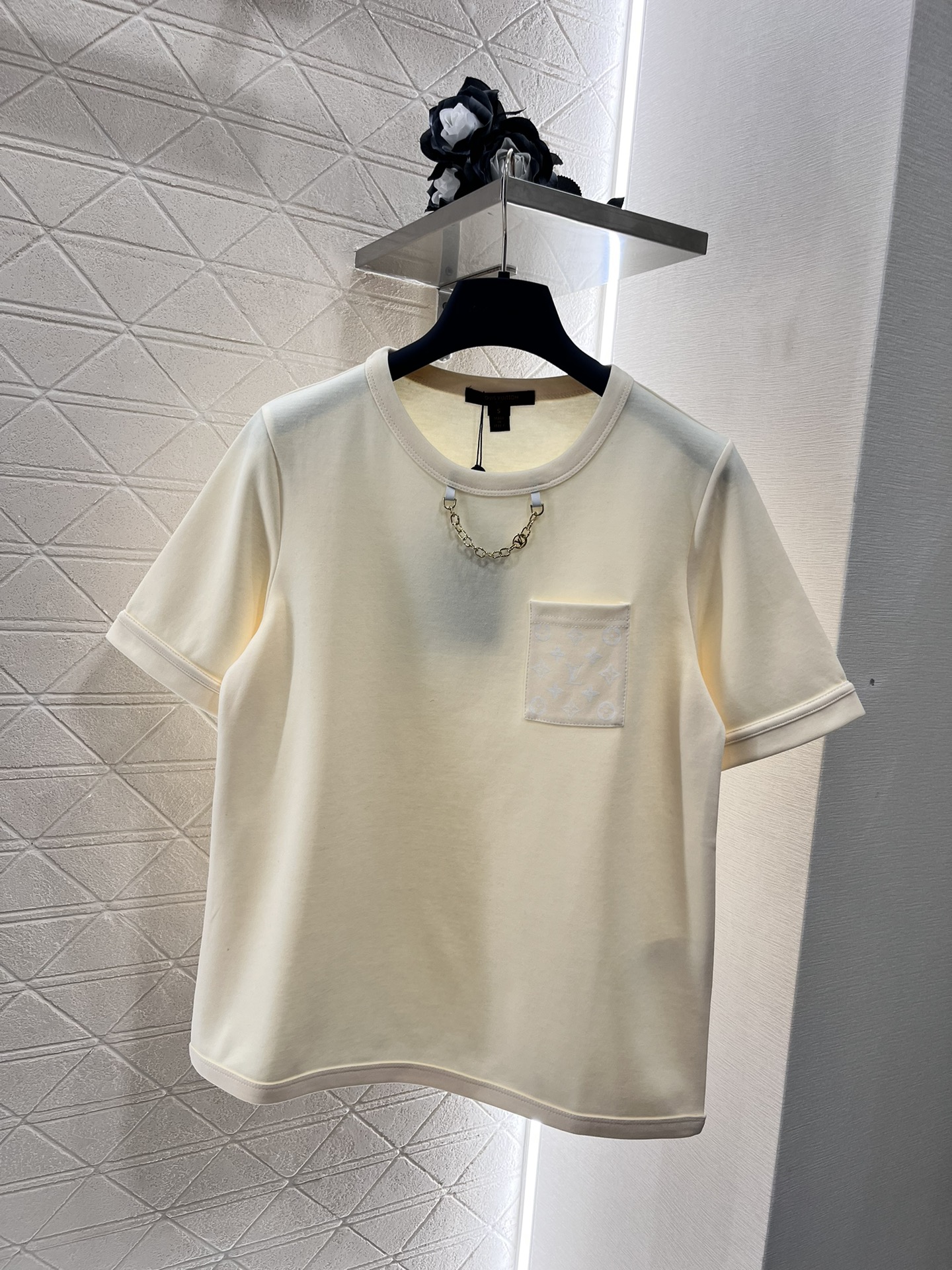 Louis Vuitton Aaaaaa
 Kleding T-Shirt Katoen Korte mouw