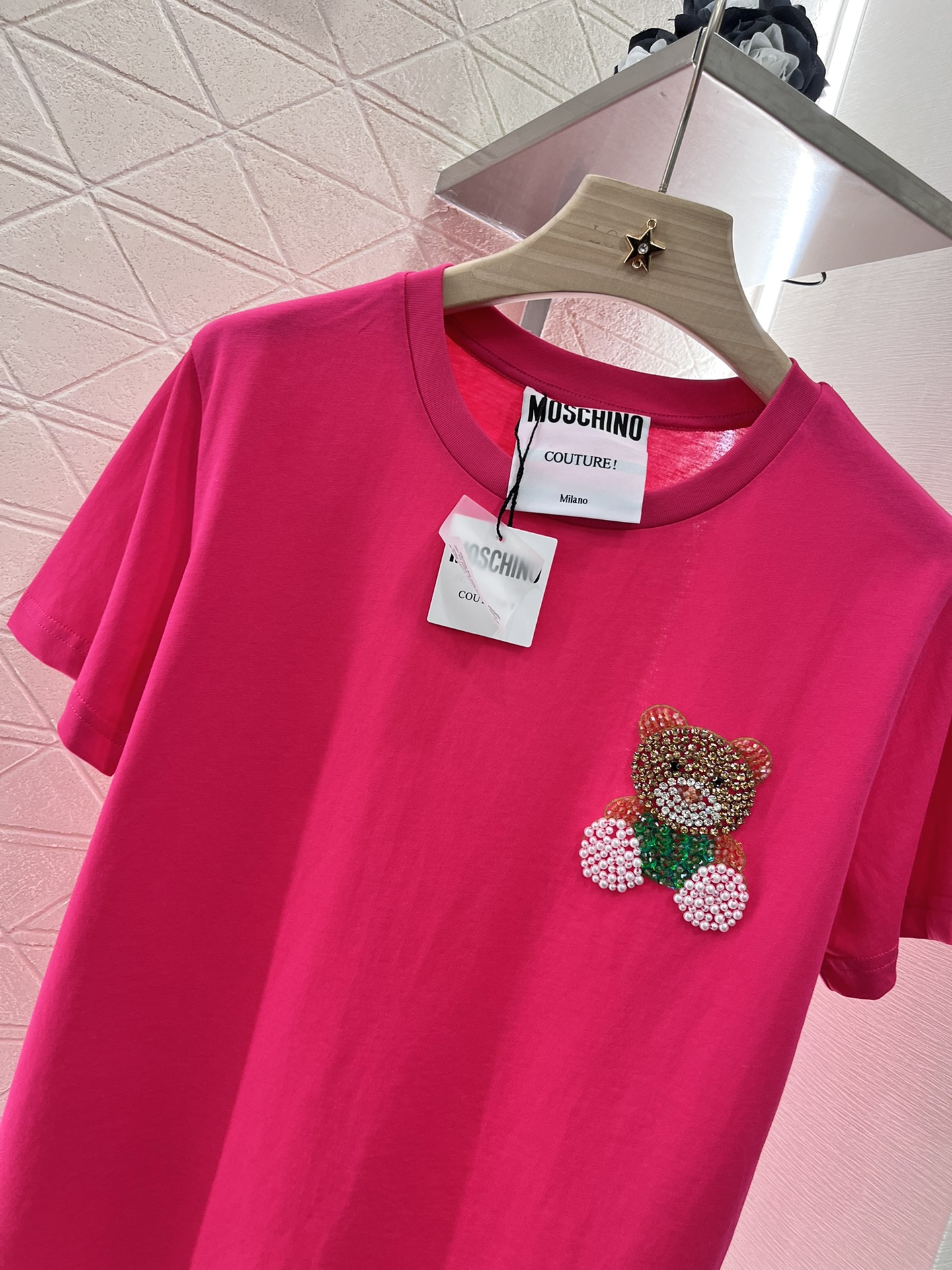 2025 Moschino Women’s Suit with Bead Embroidery Tee Evolution - 图片 3
