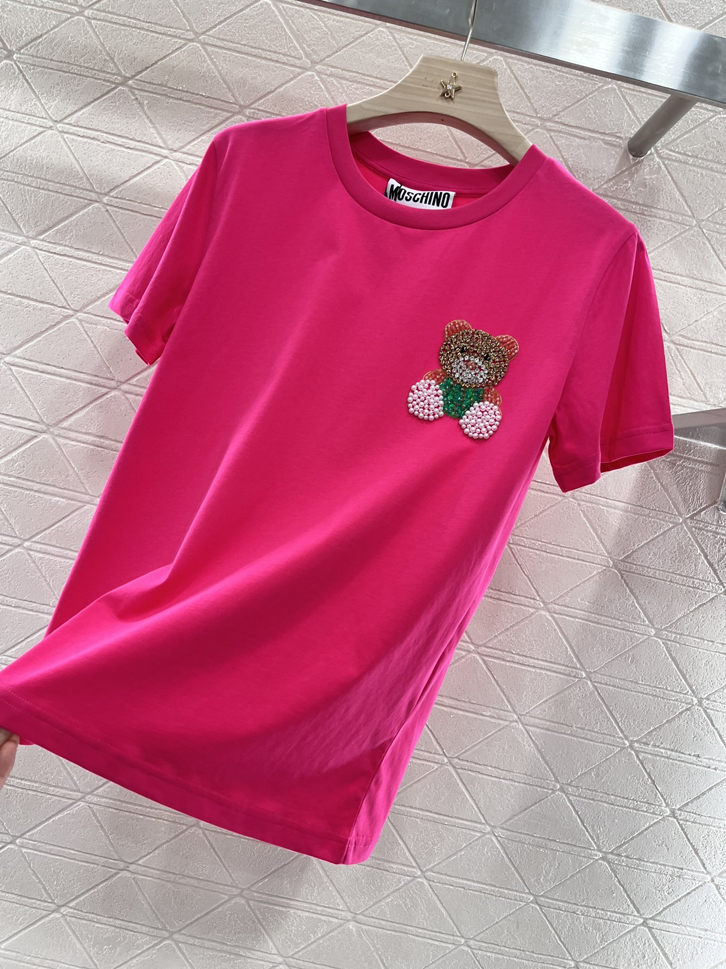 2025 Moschino Women’s Suit with Bead Embroidery Tee Evolution - 图片 5