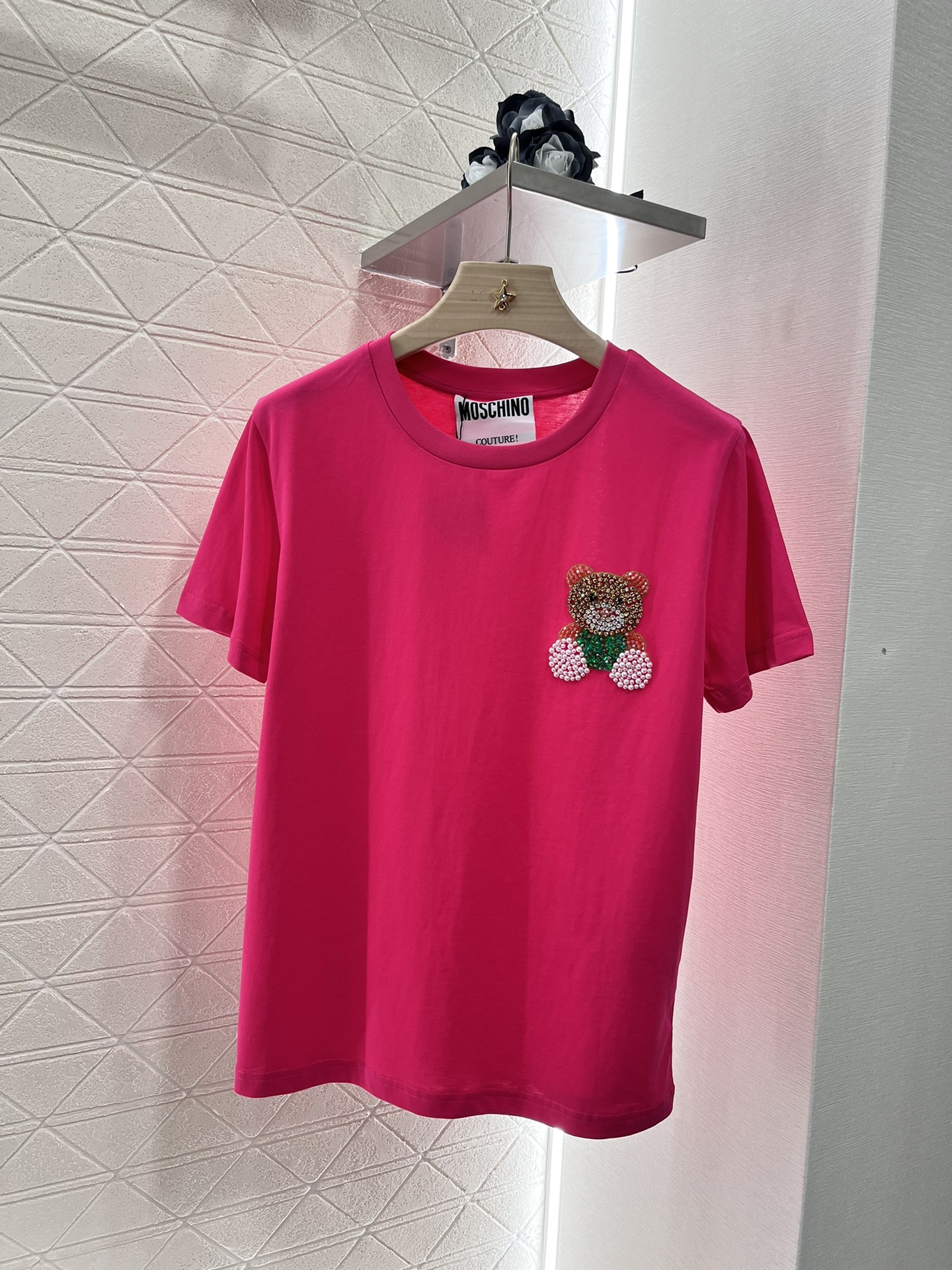 2025 Moschino Women’s Suit with Bead Embroidery Tee Evolution - 图片 1