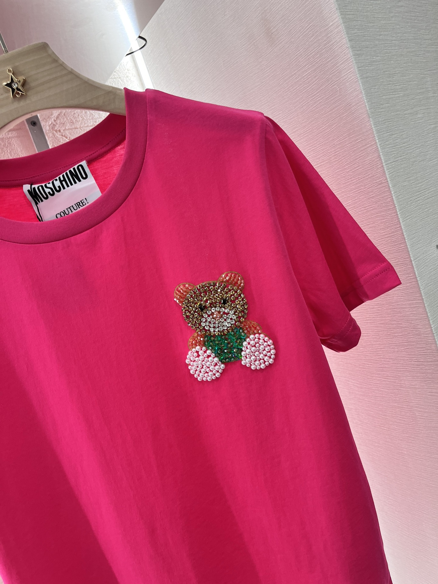 2025 Moschino Women’s Suit with Bead Embroidery Tee Evolution - 图片 6