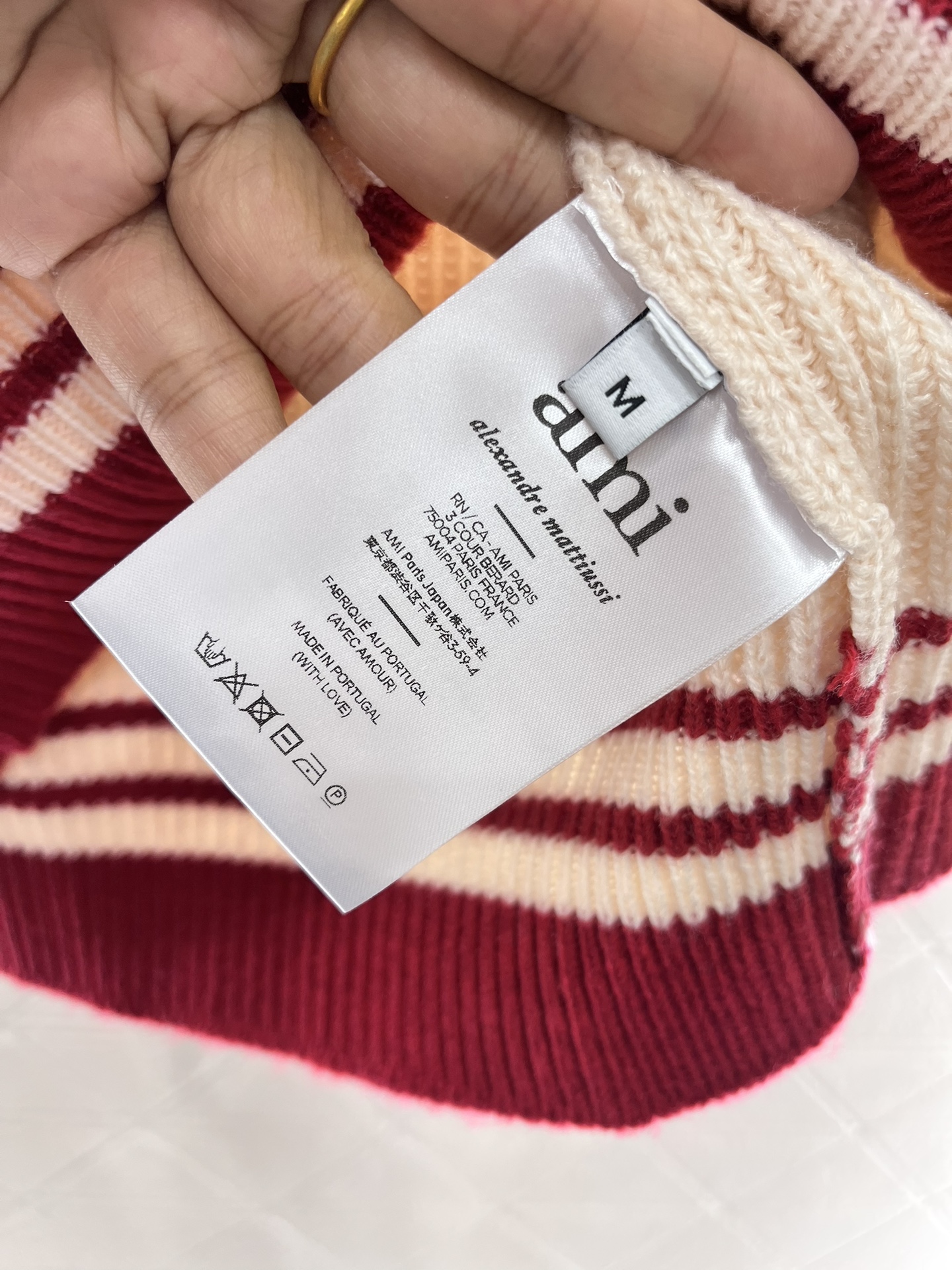 “New Ami *2025: High-Quality Embroidered Wool Needles for Cosmopolitan Style” - 图片 9