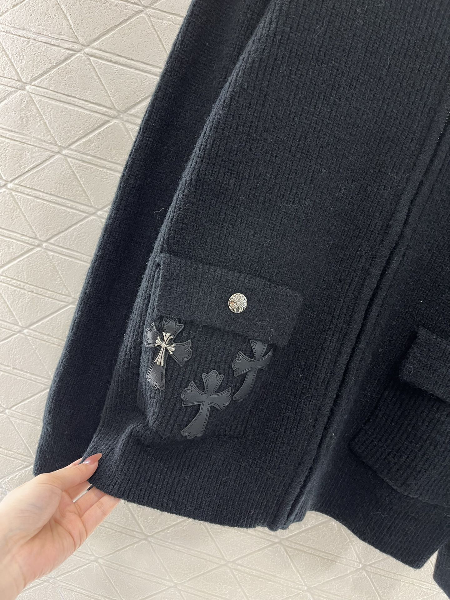 2025 New Female Suit Collection with Chrome Details and Custom Wool Line-Making - 图片 5