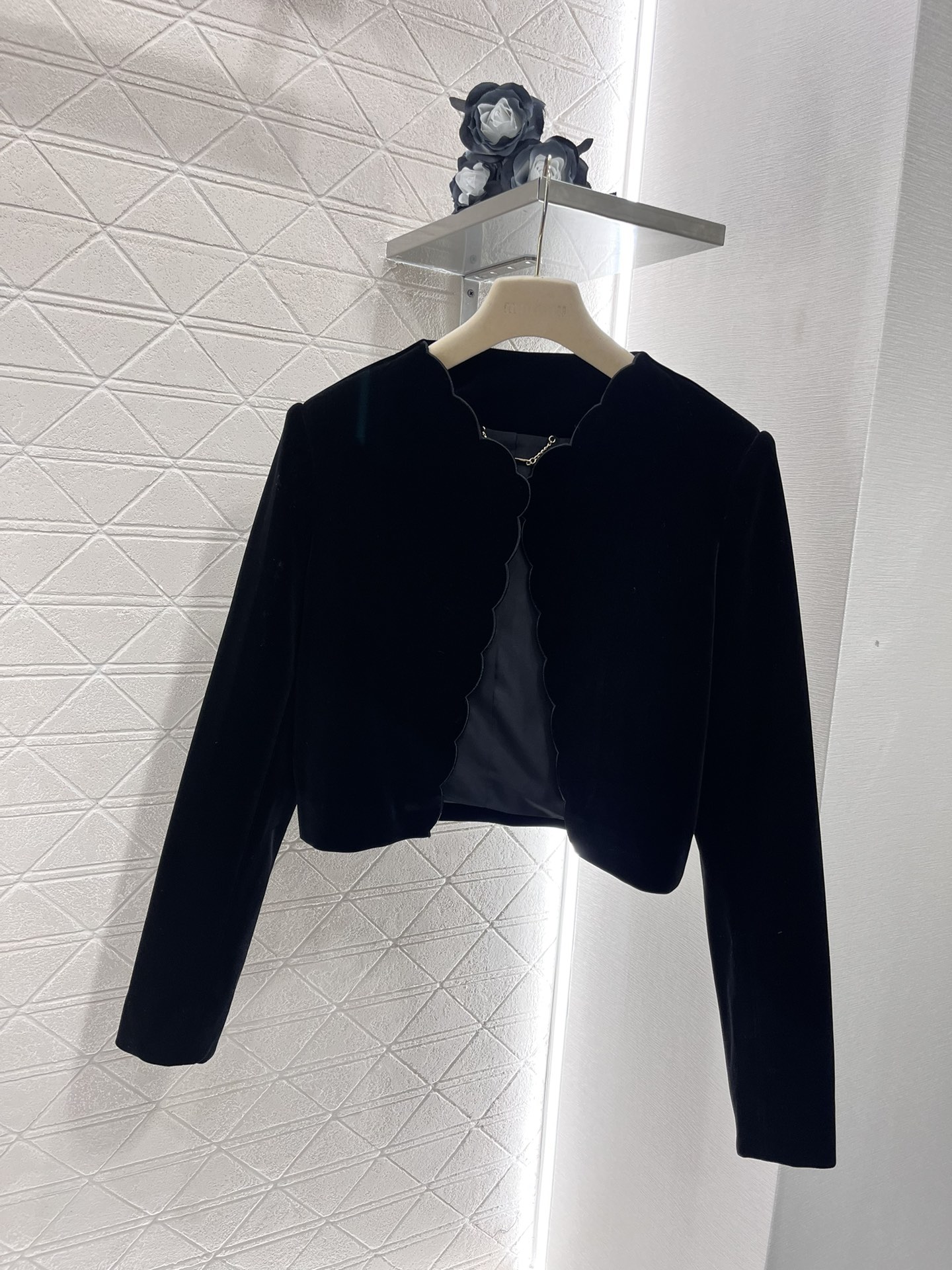 2025 New Women’s Suit: Velvet Coat & Half-Skirt Suit with Chlo* Package