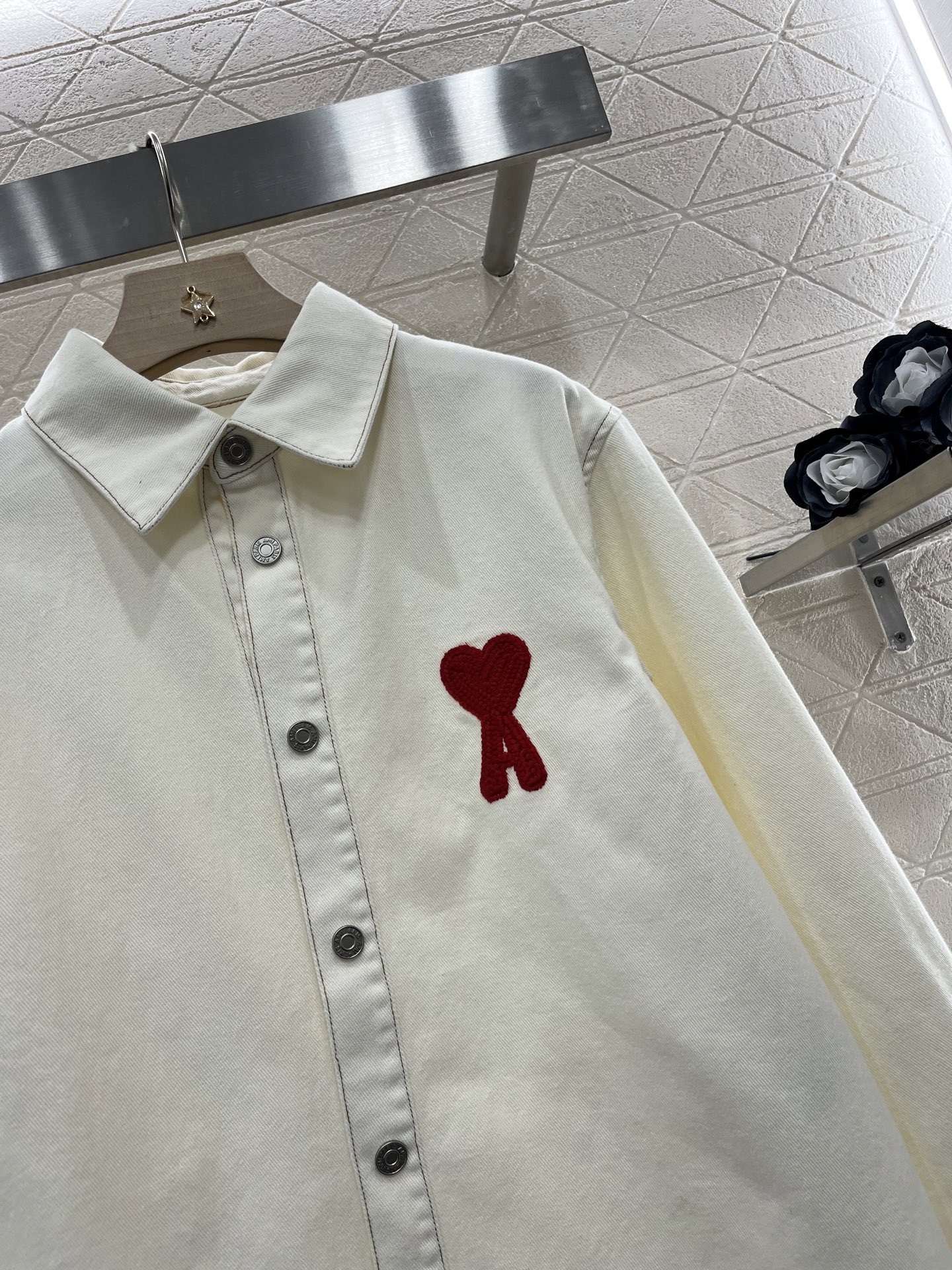 “High-Quality Customized Cowboy Shirt with Unique Design and Embroidery” - 图片 8