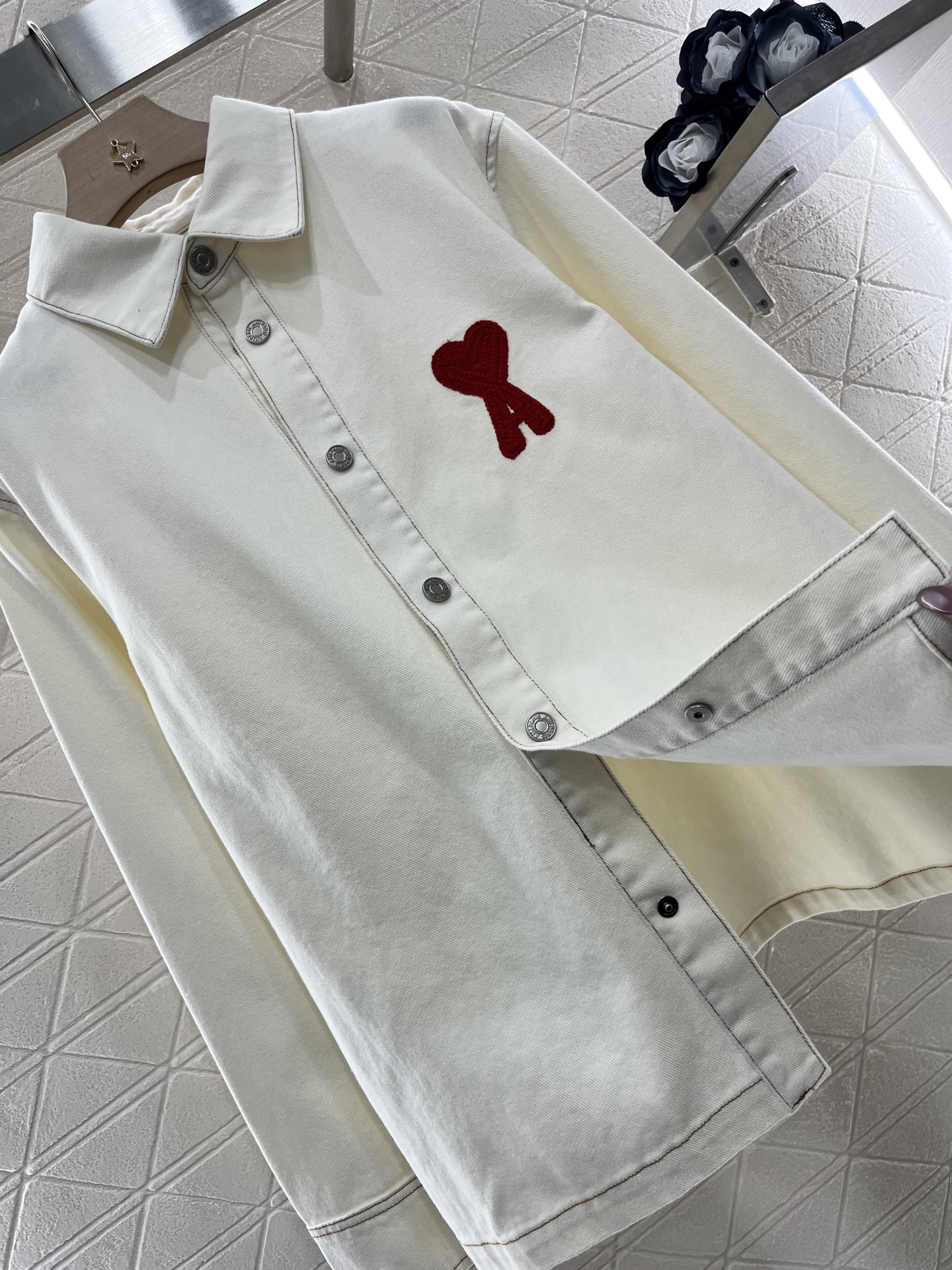 “High-Quality Customized Cowboy Shirt with Unique Design and Embroidery” - 图片 7
