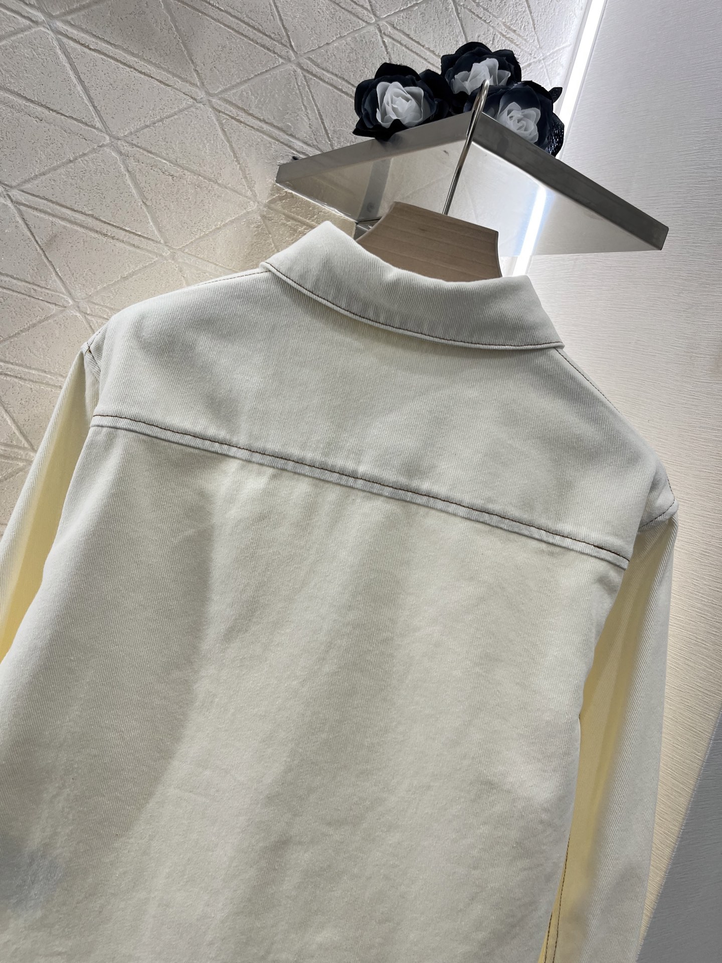 “High-Quality Customized Cowboy Shirt with Unique Design and Embroidery” - 图片 4