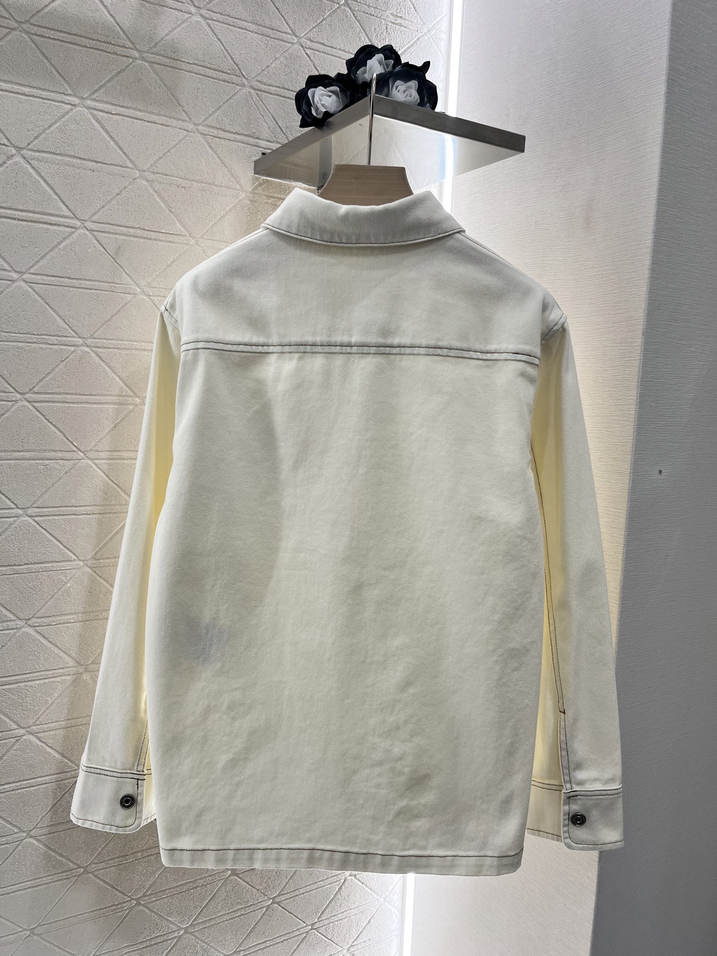 “High-Quality Customized Cowboy Shirt with Unique Design and Embroidery” - 图片 2