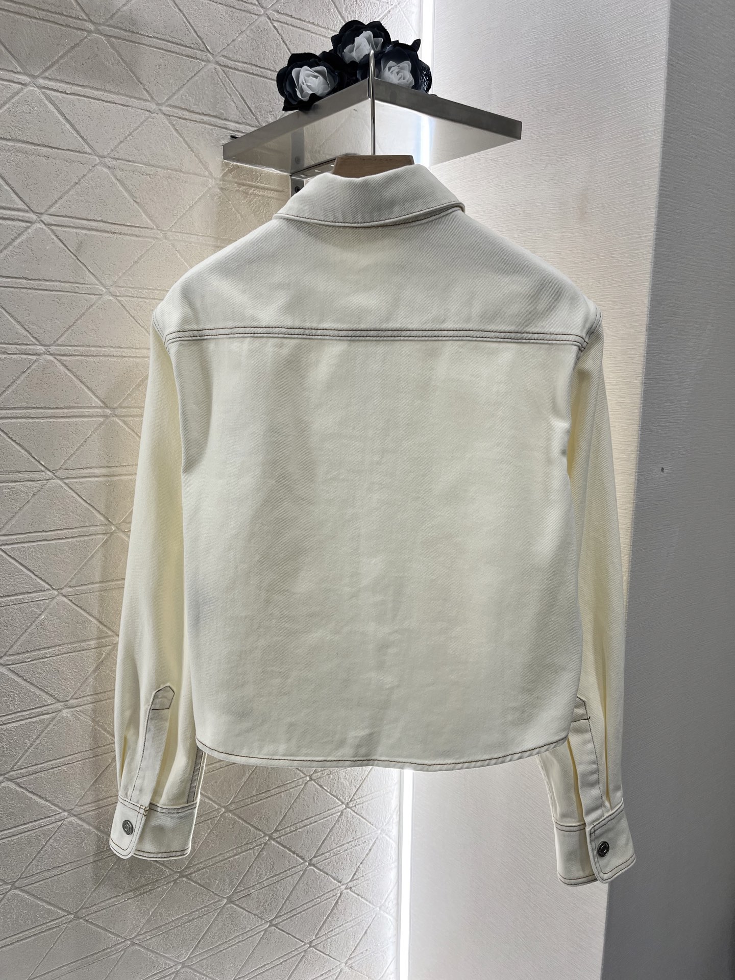 High-Fashion Women’s Suit: Vintage Cowboy Shirt Coat with Unique Details - 图片 2