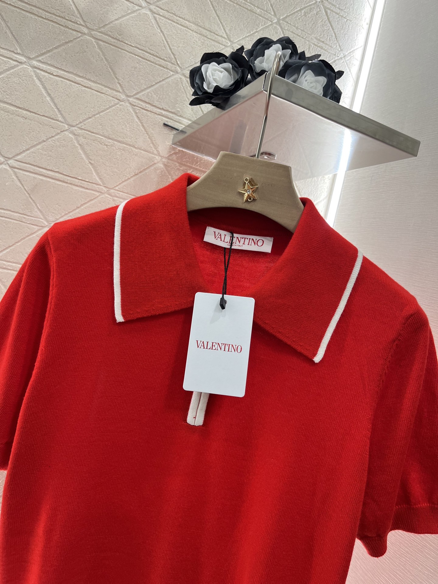 ♥Valentin*♥2025新品上架
     翻领𝑃𝑜𝑙𝑜樱桃上衣
定制YB羊毛纱线织造 舒适软糯 