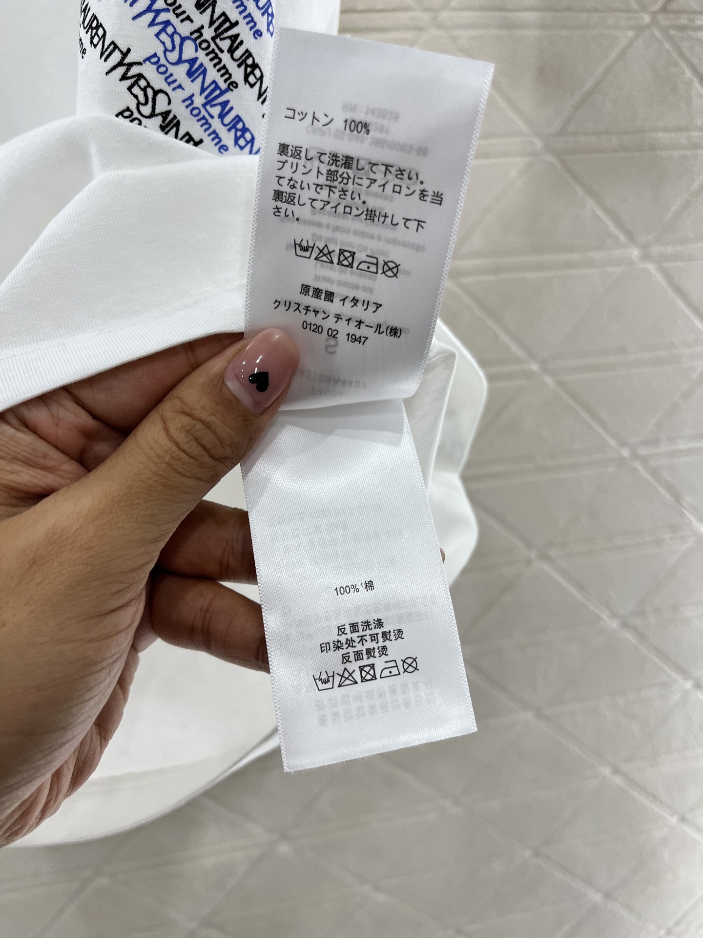♥Saint Lauren*♥2025新品上架
      烫钻印花𝑇𝑒𝑒
定制YB全棉麻材质 透气舒适