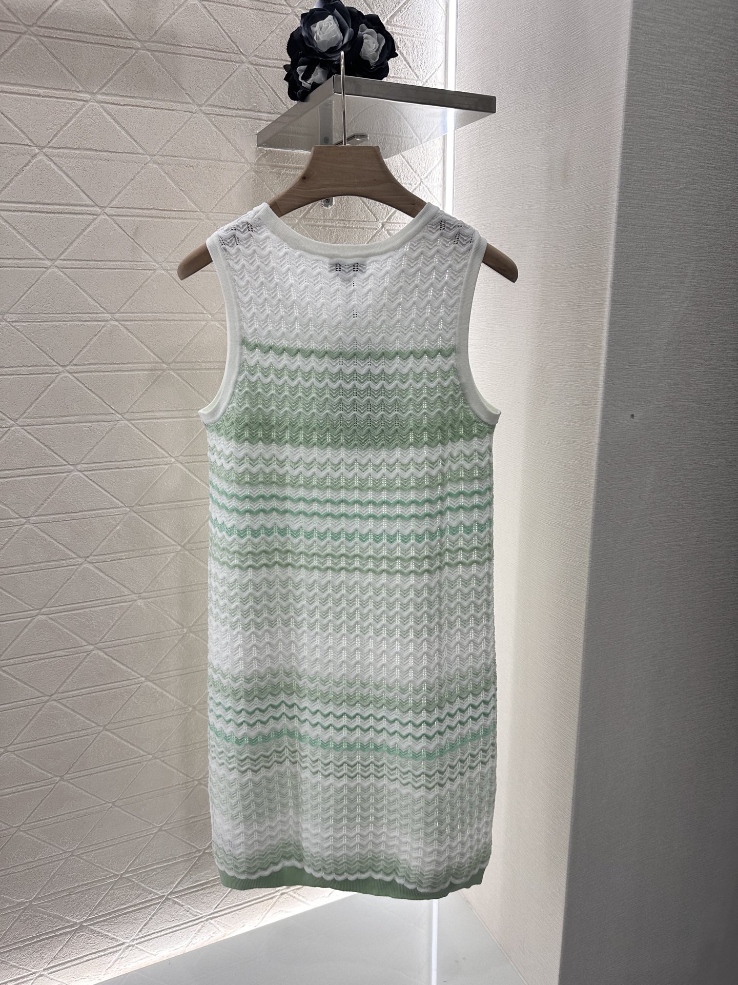 Chanel Striped Knit Vest Dress - Comfortable, Breathable, and Stylish 2 i1746635349317 9684 0 1