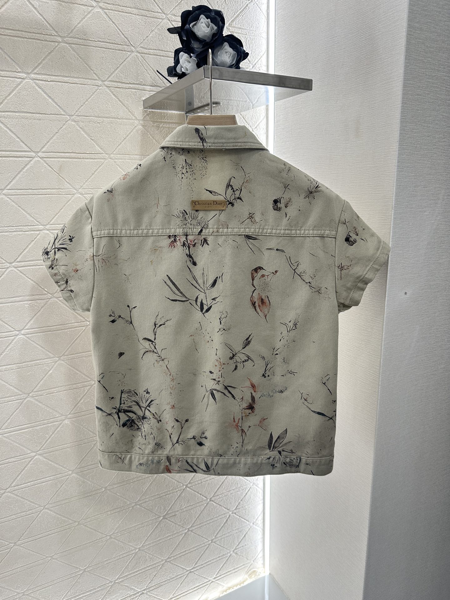 Dior Floral Print Denim Jacket & Shorts Set - New Chinese Style - 2025 2 i1746896605568 2133 0 1