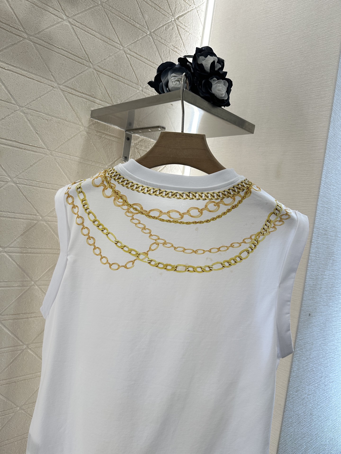 Hard-core Female Fashion: P368 Balmai* 2025 Chain Stamp Vest Highlights Brand Style - 图片 4