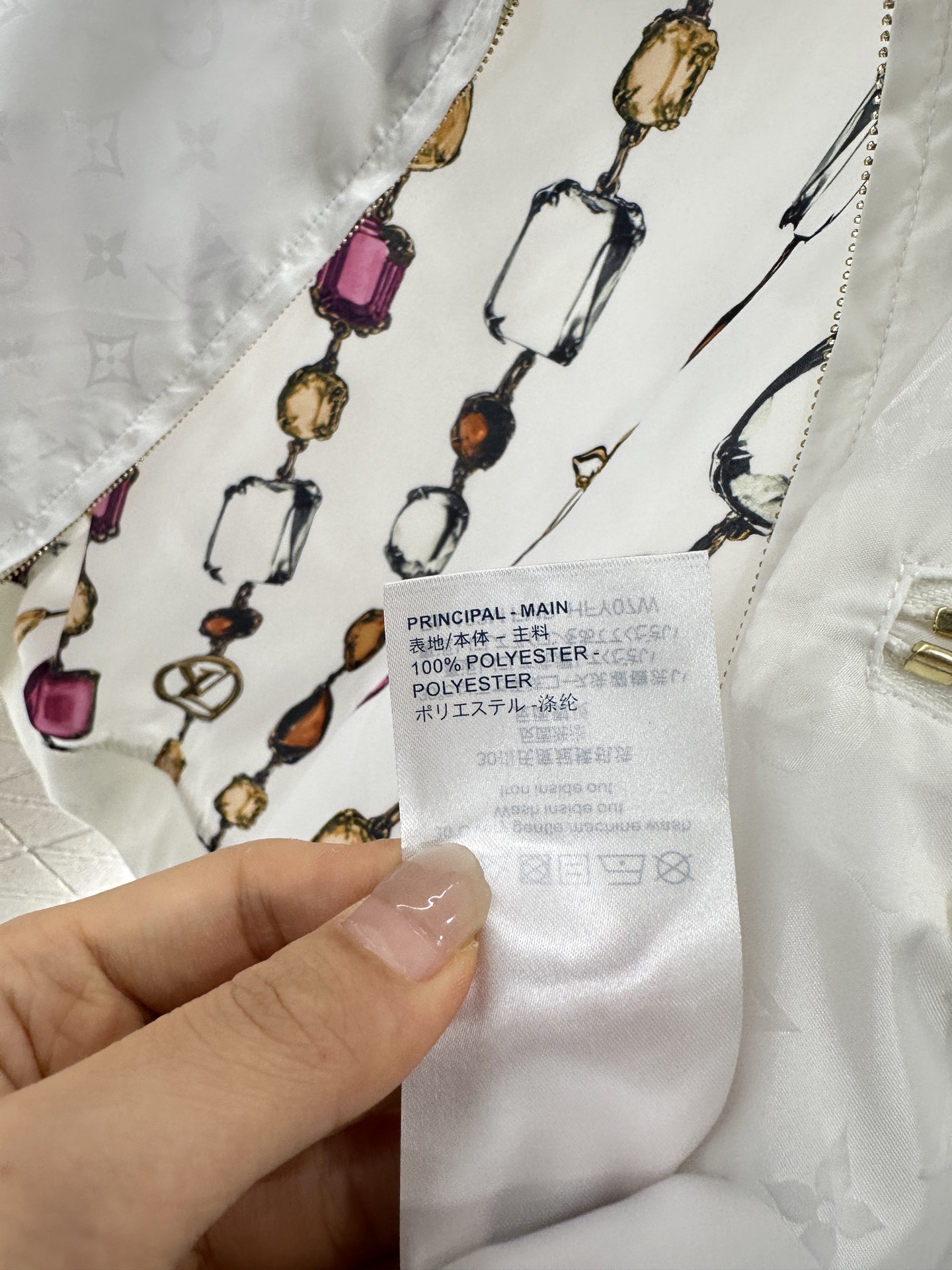 ♥Louis Vuitto*♥2025新品上架
     两面穿印花夹克外套
定制YB进口斜纹稠材质 质