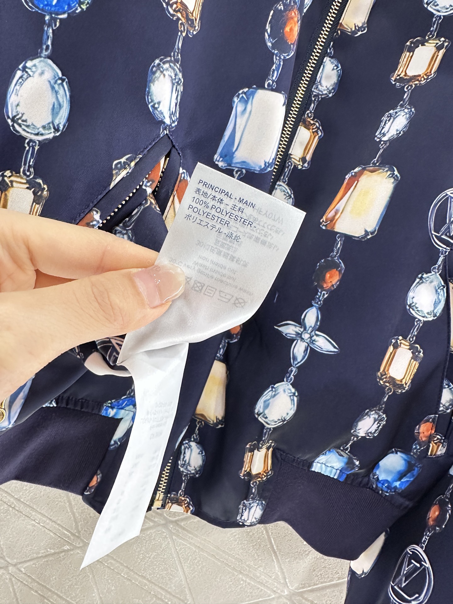 ♥Louis Vuitto*♥2025新品上架
     两面穿印花夹克外套
定制YB进口斜纹稠材质 质