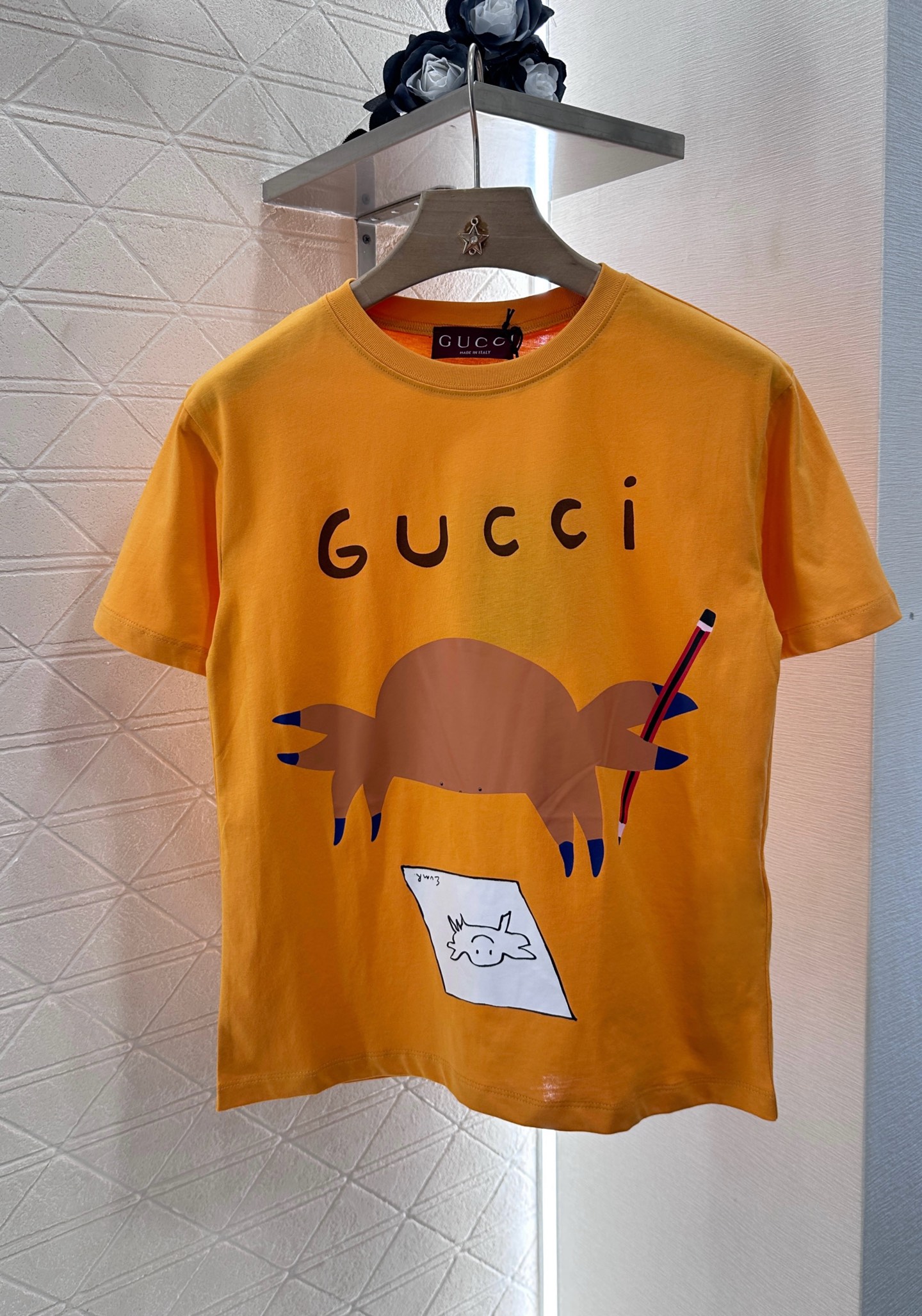 ♥Gucc*♥2025新品上架
      童趣印花圆领𝑇𝑒𝑒
定制YB原生全棉材质 透气舒适 质感十足