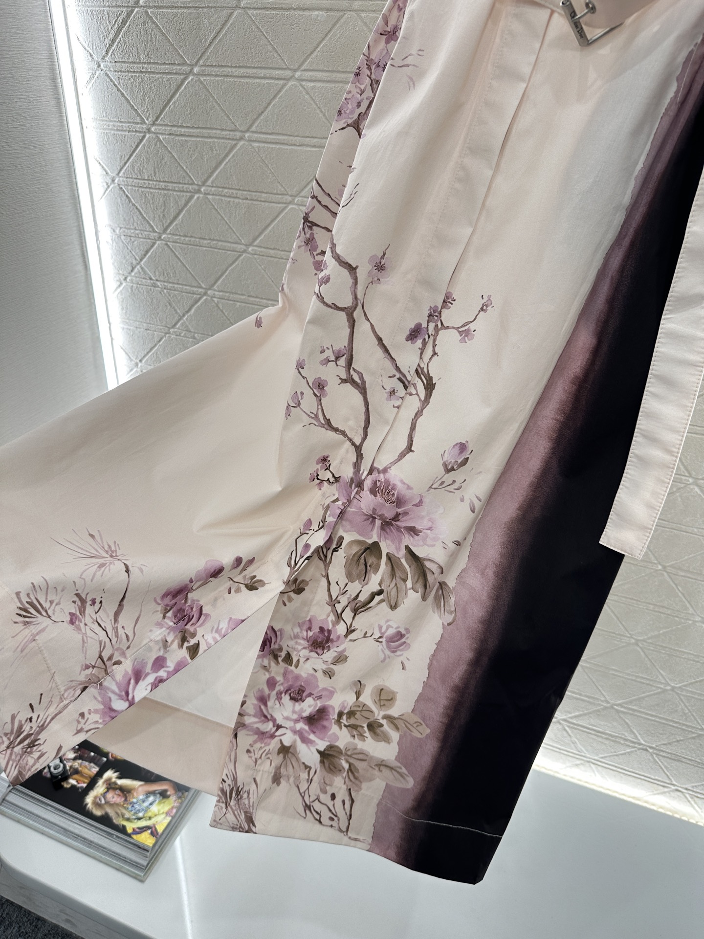♥Dio*♥2025新品上架
 新中式腰带衬衫连衣裙
定制YB斜纹全棉材质 柔软舒适 透气性更好 夏日穿