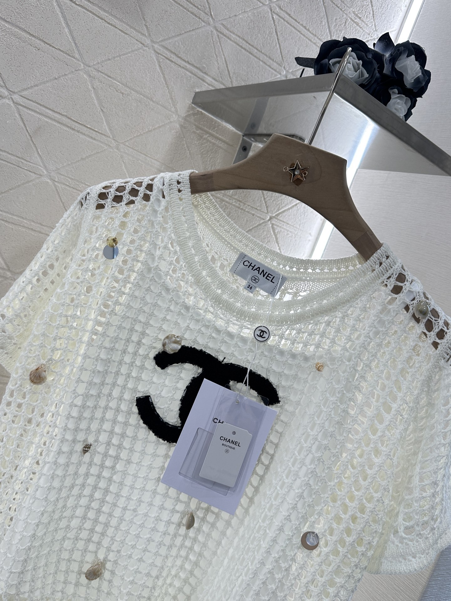 ♥Chane*♥2025新品上架
   两件套叠穿针织短袖
定制YB羊毛纱线➕原生全棉织造 质感高级舒适