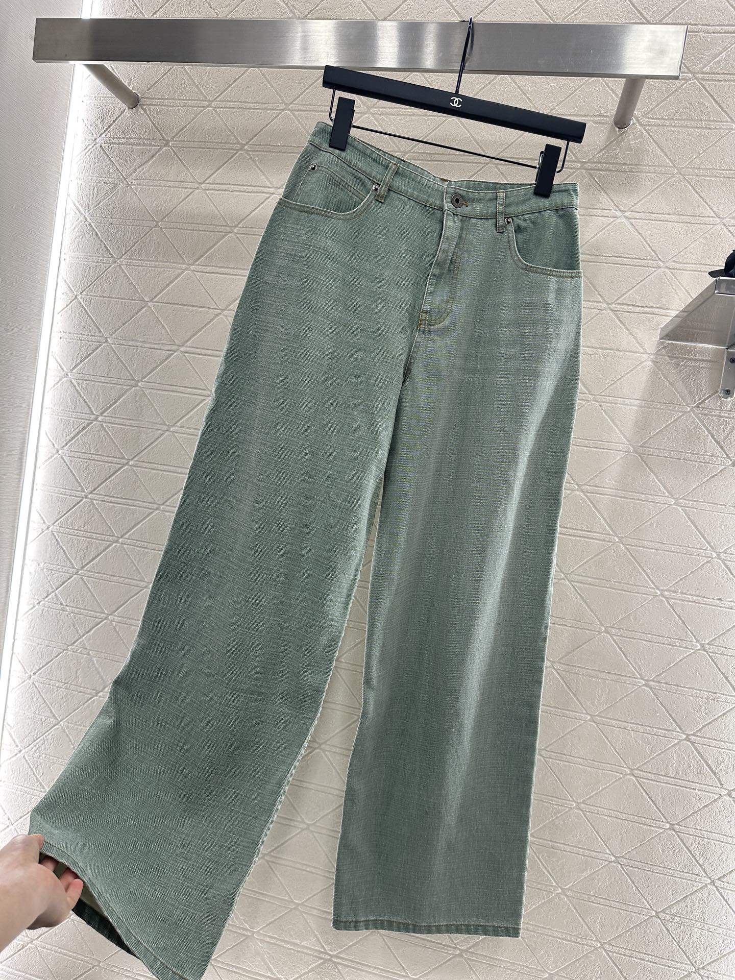 ♥Loew*♥2025新品上架
 复古水洗牛仔衬衫长裤套装
定制YB斜纹全棉牛仔材质 舒适柔软 透气好穿