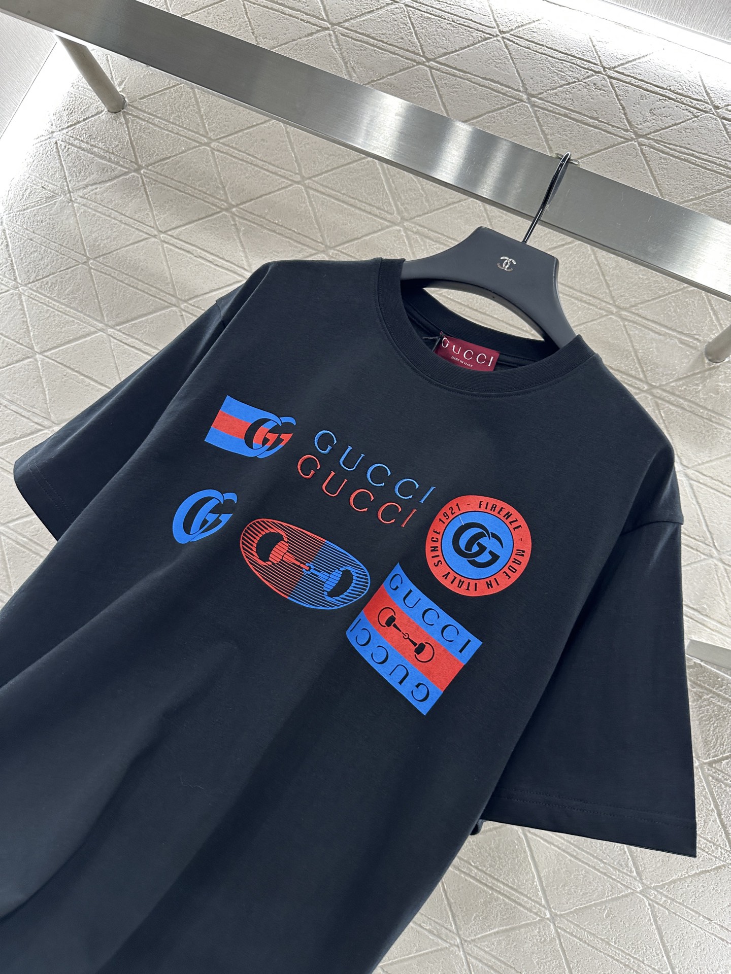 Gucci 2025 New Arrival Printed Embroidered Round Neck Cotton T-Shirt 7 i1754781800563 3637 0 6
