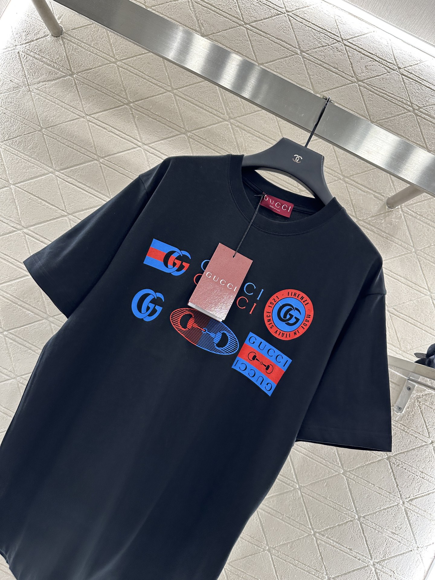 Gucci 2025 New Arrival Printed Embroidered Round Neck Cotton T-Shirt 8 i1754781801871 4556 0 7